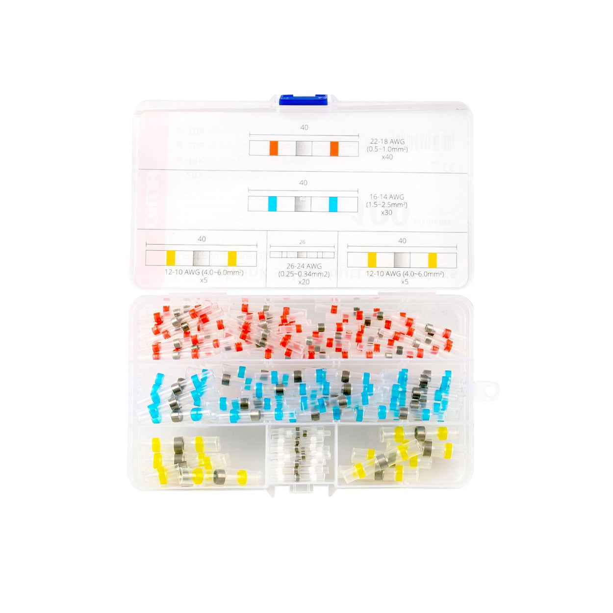 Set of Solder Joint Sleeves, 100pcs, AMIO