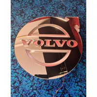 LED Lysskilt/Speil 3D, VOLVO Logo - Rød/RGB 24V