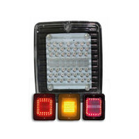 Strands Izeled, LED Baklys / Bremselys / Blinklys - Klar Linse