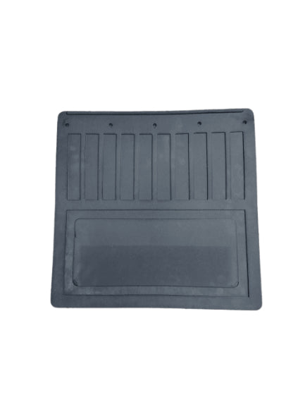Mud flap for Trailer, 40x40cm - Black