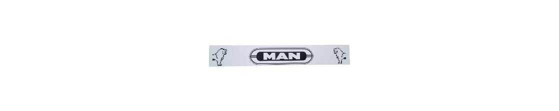 Mud flap for Trailer - MAN, Type 13 - 240x35cm