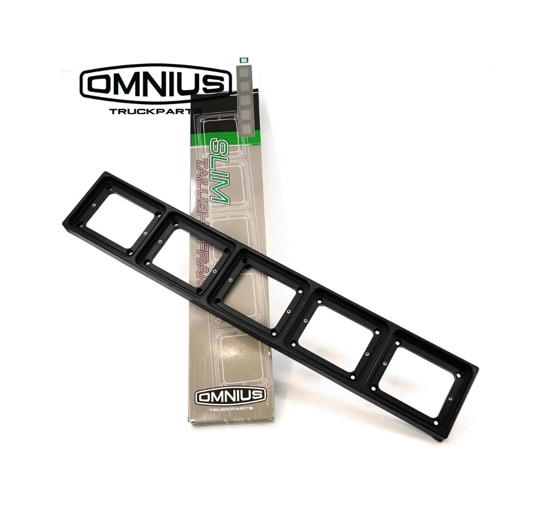 Omnius Slim Ramme for 5x LED-Baklykter