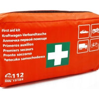 Bil Førstehjelpssett DIN 13164 Vanntett med Borrelås