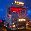 Interiør LED-Innsatser, Hvit/Rød, 2stk - Volvo FH5/FM5/AERO