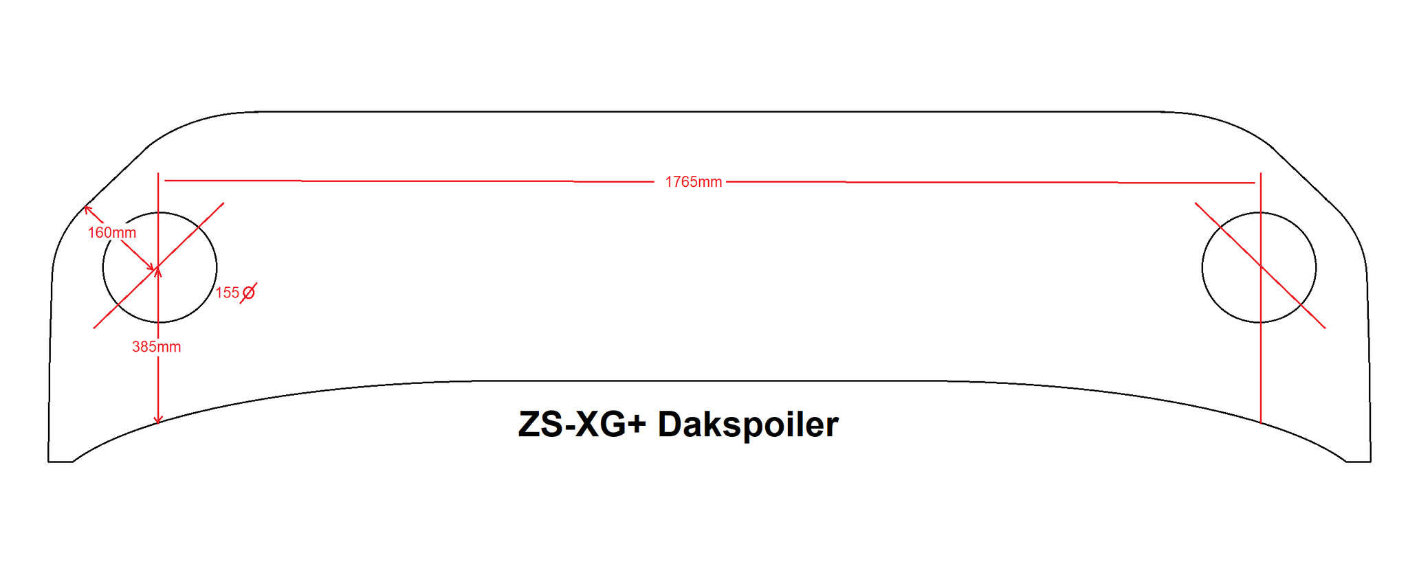 Mounting bracket for rotating beacon - DAF XG+