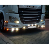 Støtfangerbøyle i Rustfritt Stål/Pulverlakk (3 Elementer) - DAF XF105/XF106, Type 2