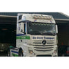 Roof bar in stainless steel/powder coating - Mercedes Actros MP4/MP5 (BigSpace), Type 3