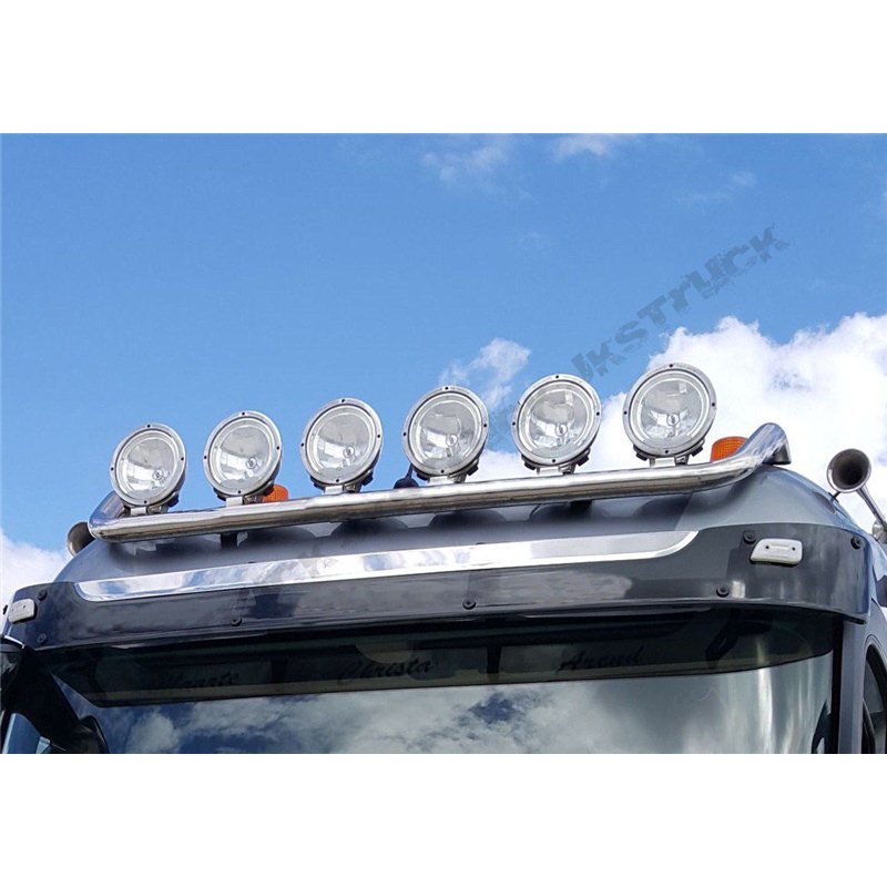 Roof bar in stainless steel/powder coating - Mercedes Actros MP4/MP5 (StreamSpace), Type 5