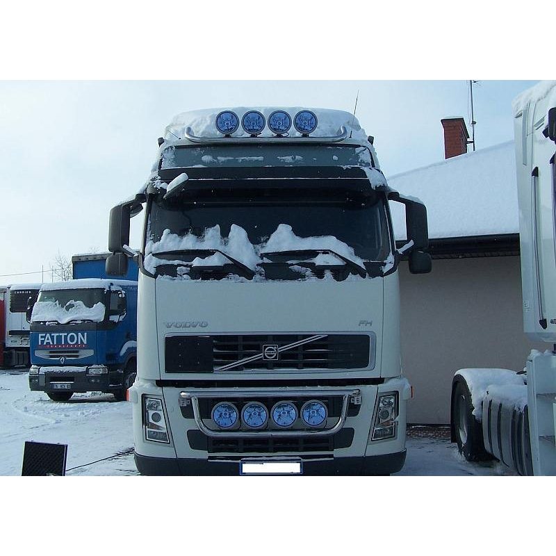 Front bar in stainless steel/powder coating - Volvo FH2/FH3, Type 1