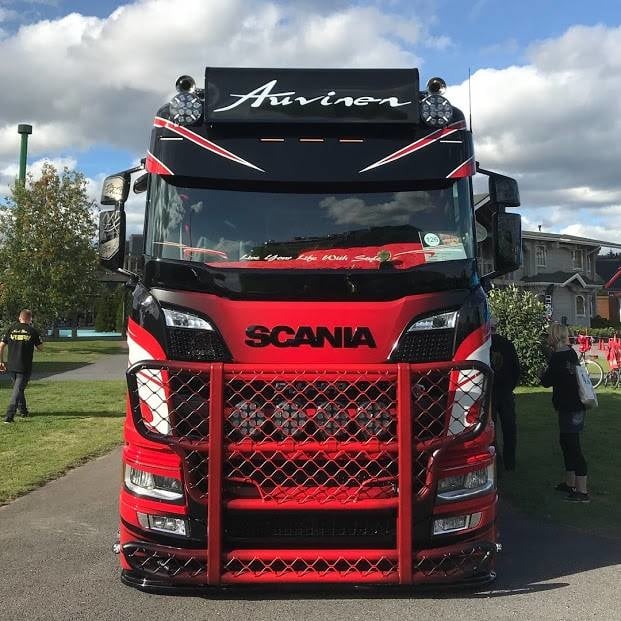 Coles Custom Frontrutebeskyttelse til Scania Nextgen – MDA TRUCK AS