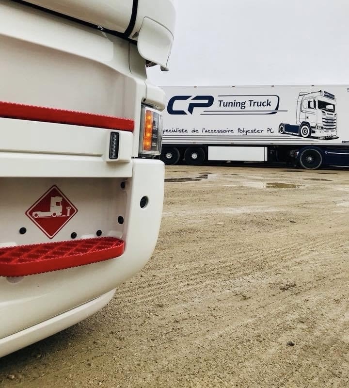 CP Tuning Underfanger, 3-Delt til Scania R, med lav Støtfanger