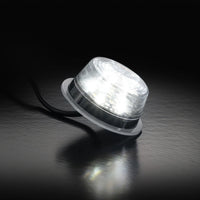 Danish LED Marker Light Module, Tri-Color (White/Orange/Red) - Clear Lens