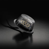 Danish LED Marker Light Module, Tri-Color (White/Orange/Red) - Clear Lens