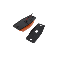 Double Burner LED, 12/24v - Oransj