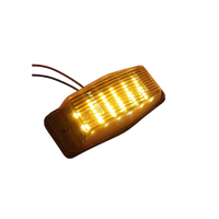 Double Burner LED, 12/24v - Oransj