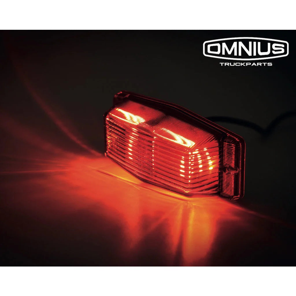 Omnius Double Burner LED - Rød