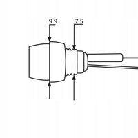LED-Diode 5mm, 12V, Type 3 - Grønn