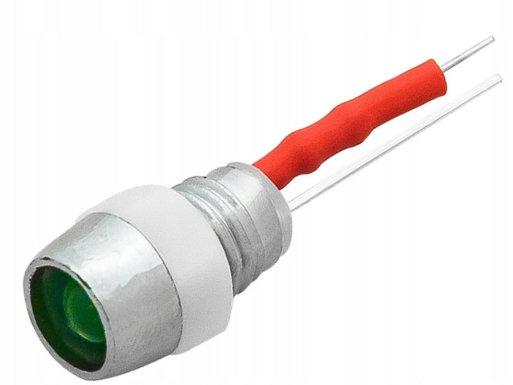 LED-Diode 5mm, 12V, Type 3 - Grønn