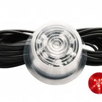 Gylle LED Markeringslys Modul - Rød, Klar Linse