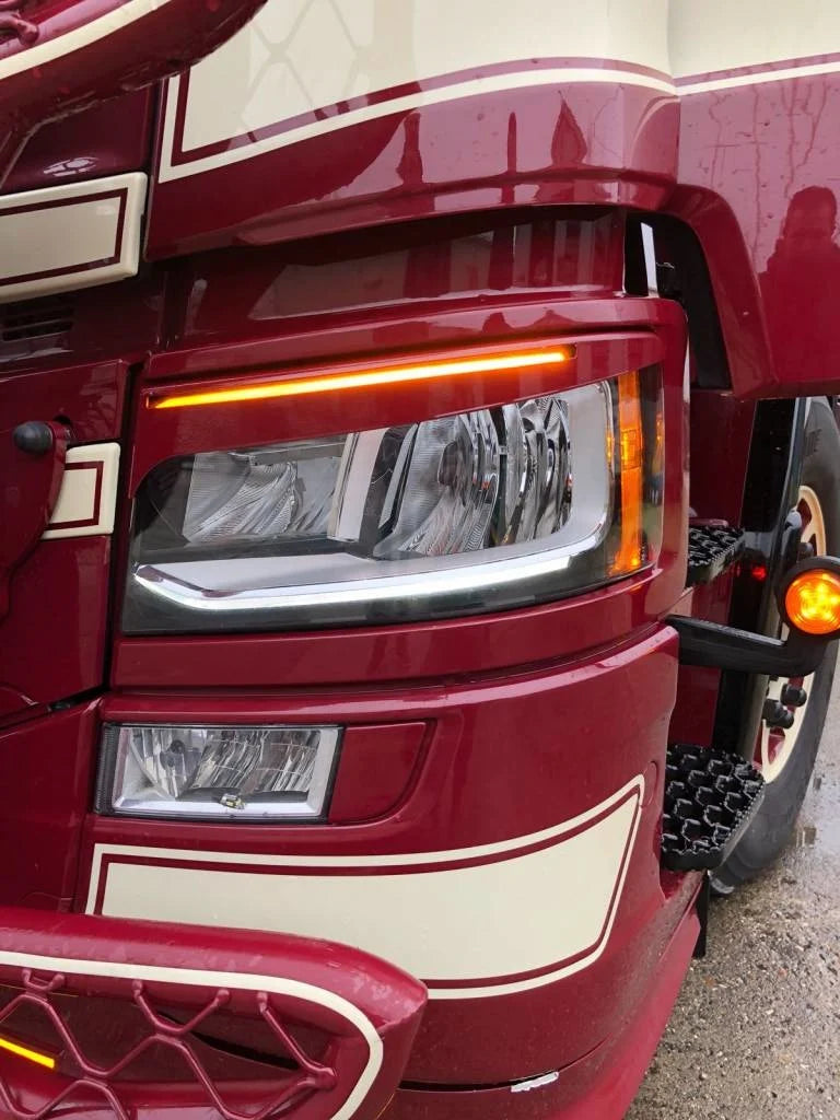 Lakkert Øyelokk til Scania Nextgen R/S, LED