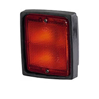 Hella Firkantet Baklys, Rød