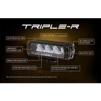 Lazer Triple-R 750 Black Ledbar, with Position Light, 230mm