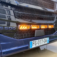 Lazer Triple-R 750 Black Ledbar, with Position Light, 230mm