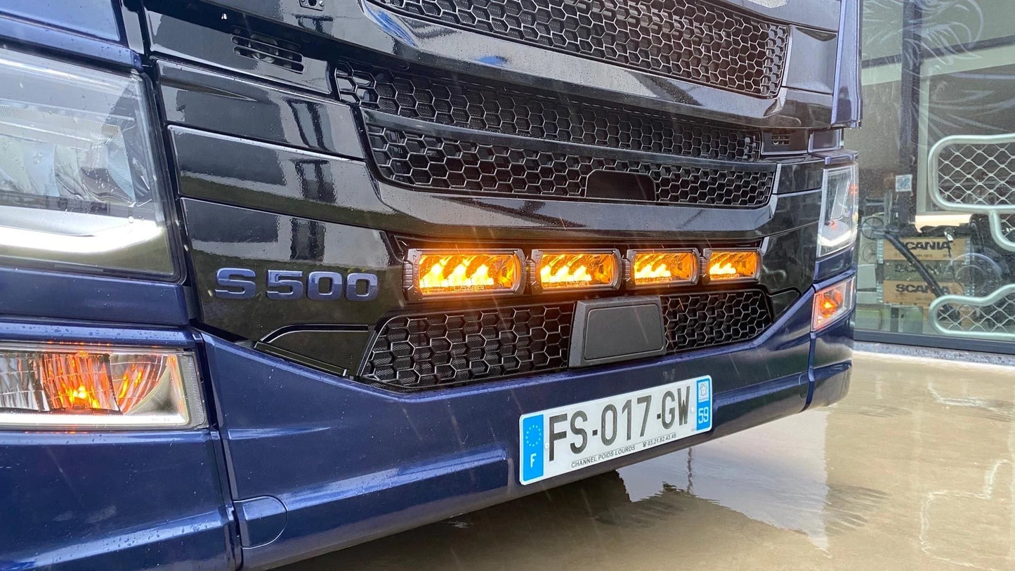 Lazer Triple-R 750 Black Ledbar, with Position Light, 230mm