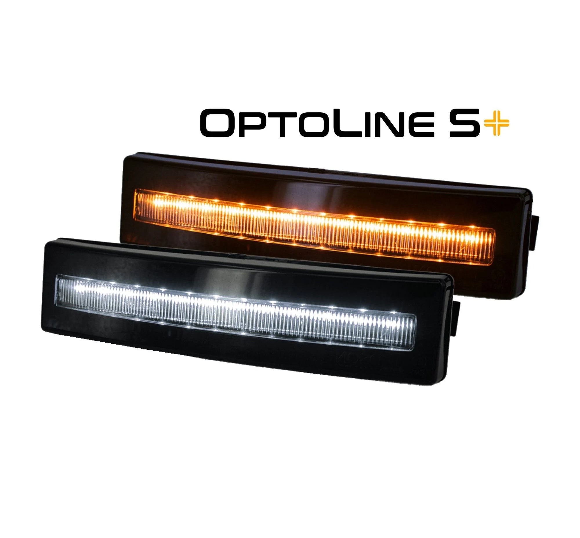 Ledson OptoLine Solskjermlampe LED - Hvit/Oransj (Dual Color)