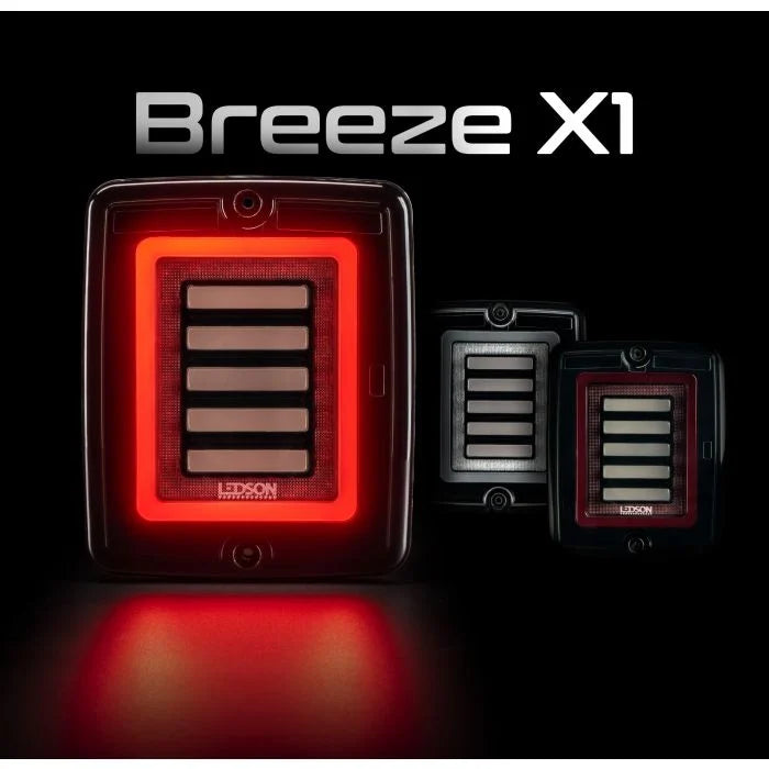 Ledson Breeze X1, LED Baklys / Bremselys / Blinklys