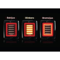 Ledson Breeze X1, LED Baklys / Bremselys / Blinklys