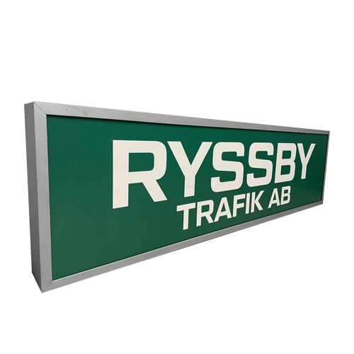 Lysskilt / LED-lyskasse, CLASSIC - Forskjellige Dimensjoner