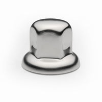 Hjulmutterdeksel i Rustfritt Stål, 33/32mm