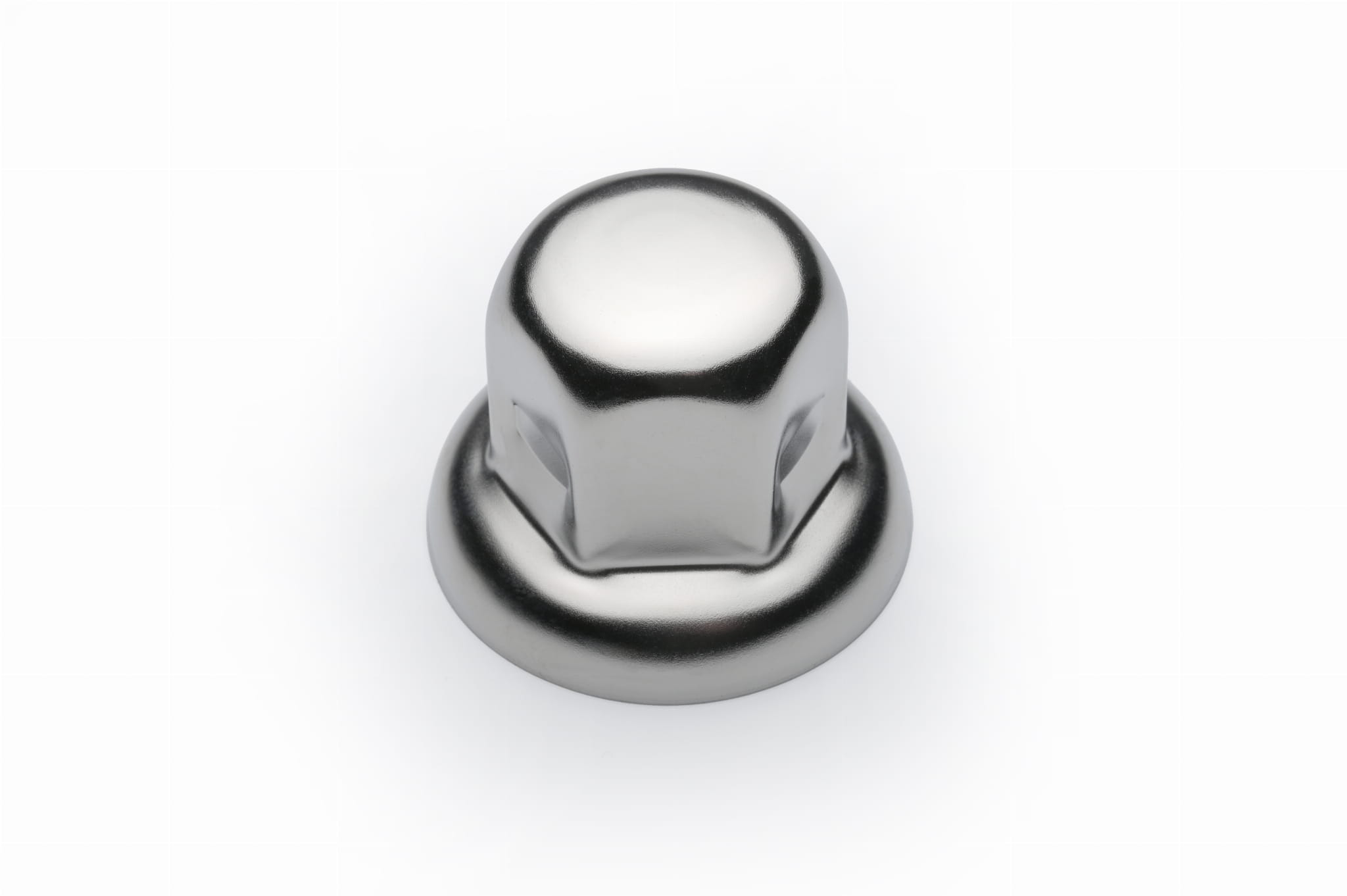 Hjulmutterdeksel i Rustfritt Stål, 33/32mm