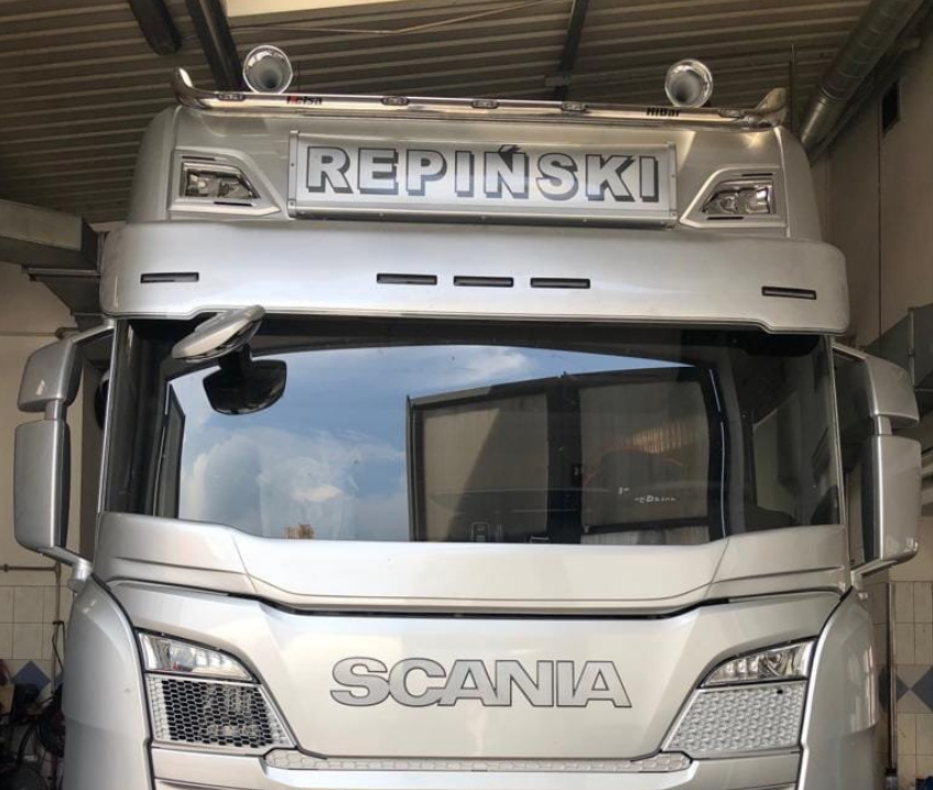 Solskjerm til Scania Nextgen (fra 2017), Type 2