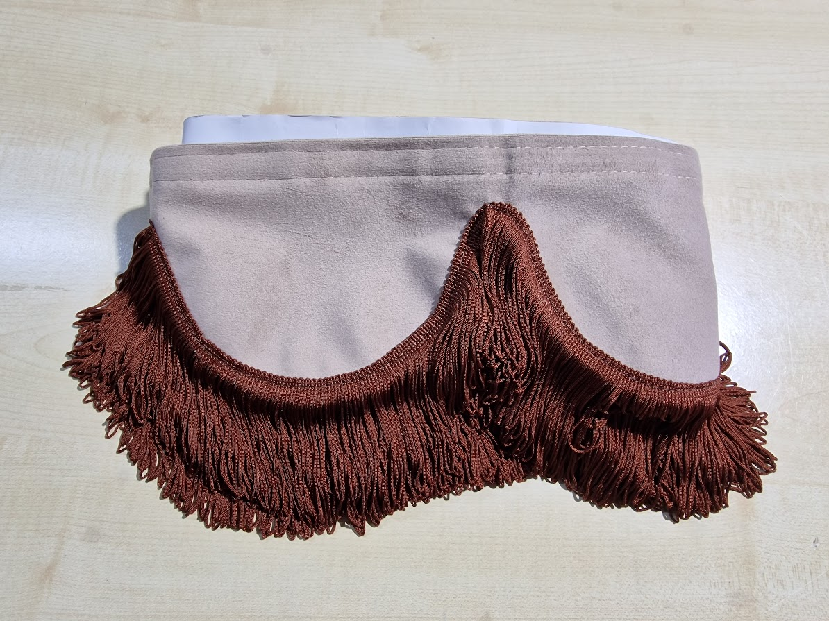 Ny Frontkappe i Lys Beige Premium Stoff - Klar til Sending!