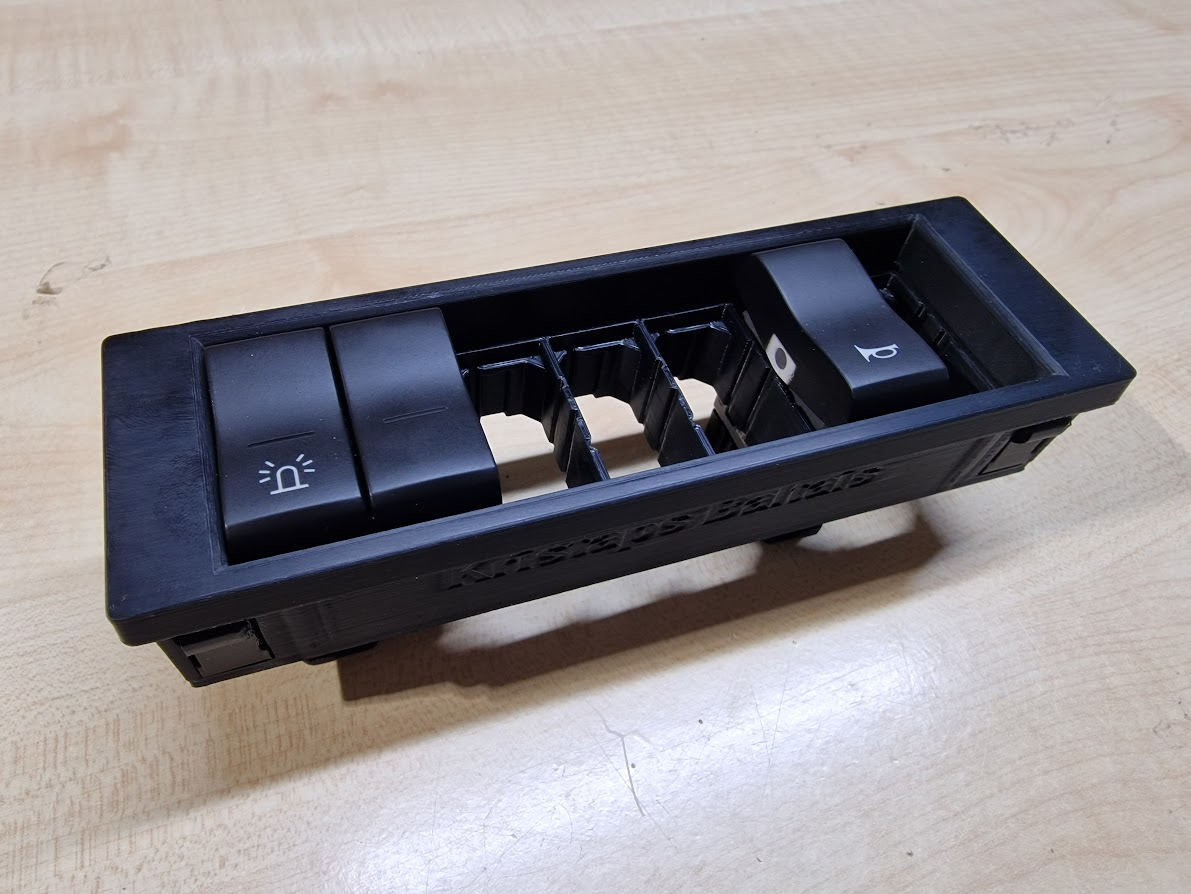 Bryterpanel for 7stk Brytere til Scania Nextgen