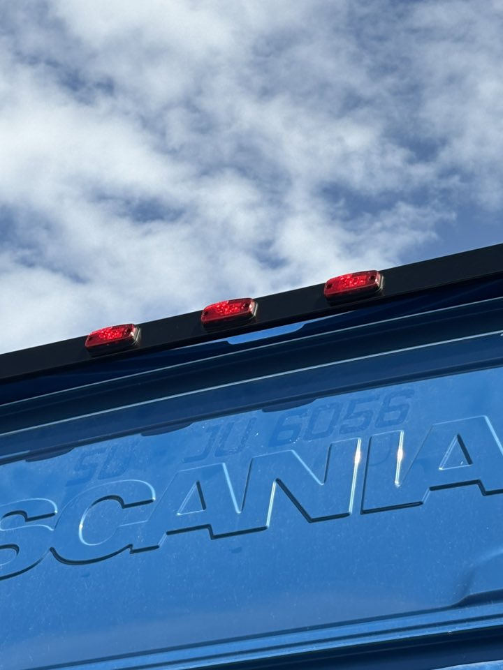 Perleport i Rustfritt Stål/Pulverlakk - Scania Nextgen R/S