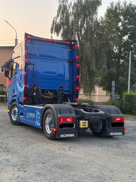 Perleport i Rustfritt Stål/Pulverlakk - Scania Nextgen R/S