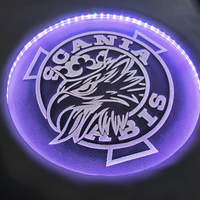 Ny Mørkegrå Mattesett med RGB-lys til Scania Nextgen R - Klar til Sending!