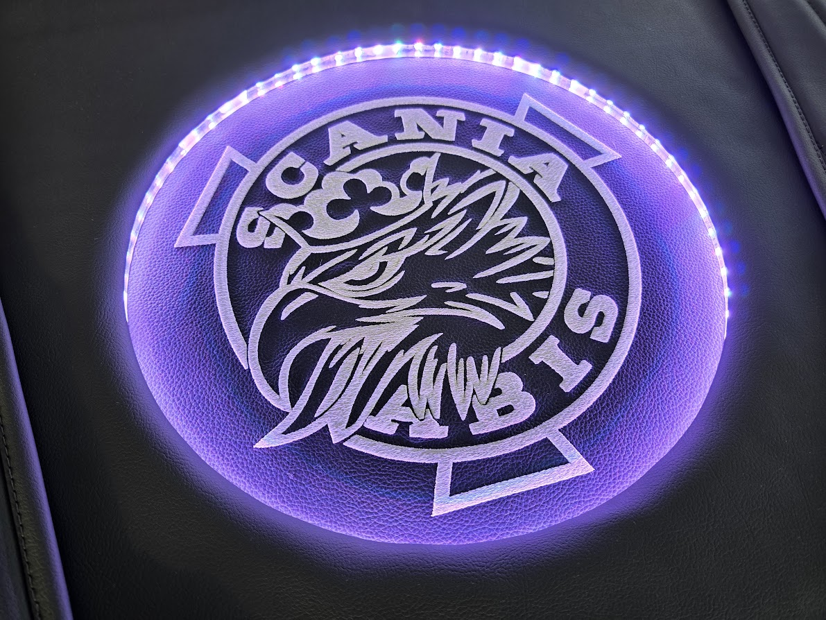 Ny Mørkegrå Mattesett med RGB-lys til Scania Nextgen R - Klar til Sending!