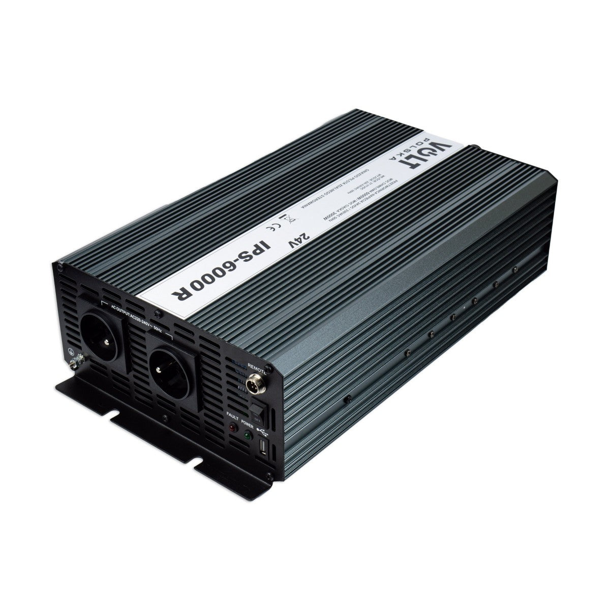 IPS 3000/6000W R, 24/230V, Inverter - Modifisert Sinus – MDA TRUCK AS