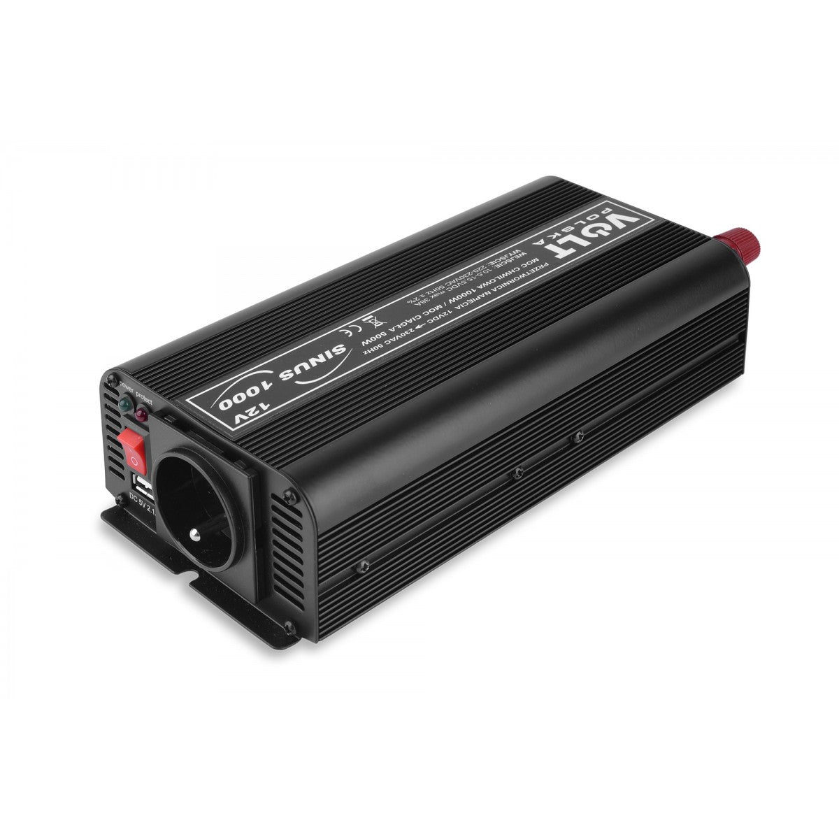 SINUS 500/1000W 12/230V, Inverter - Ren/Full Sinus