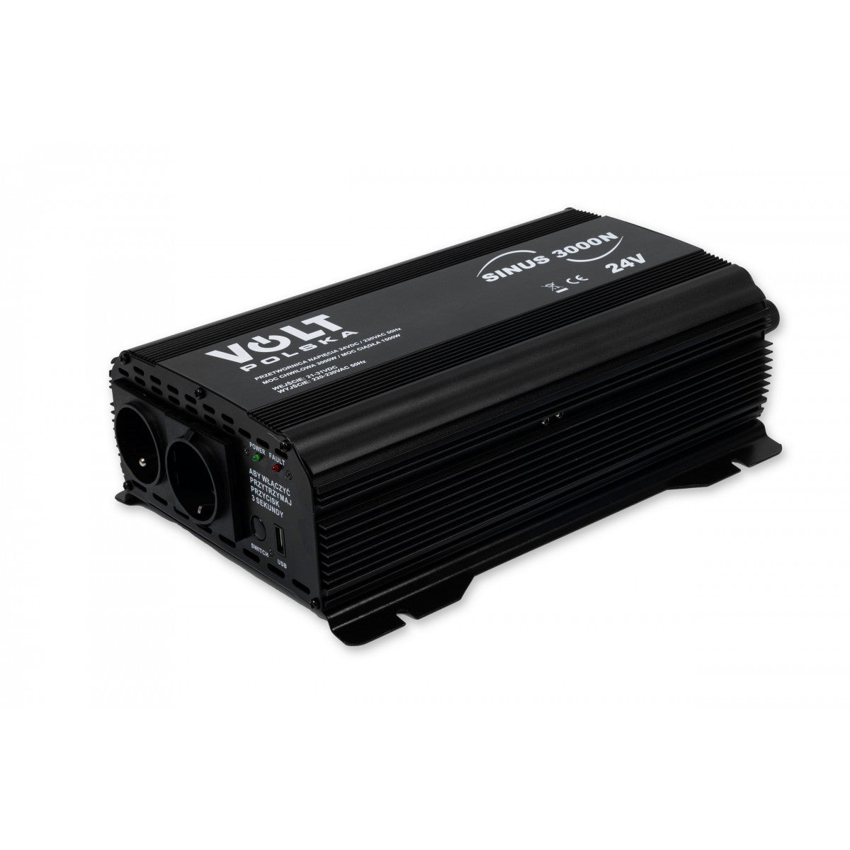 SINUS 1500/3000W 24/230V, Inverter - Ren/Full Sinus