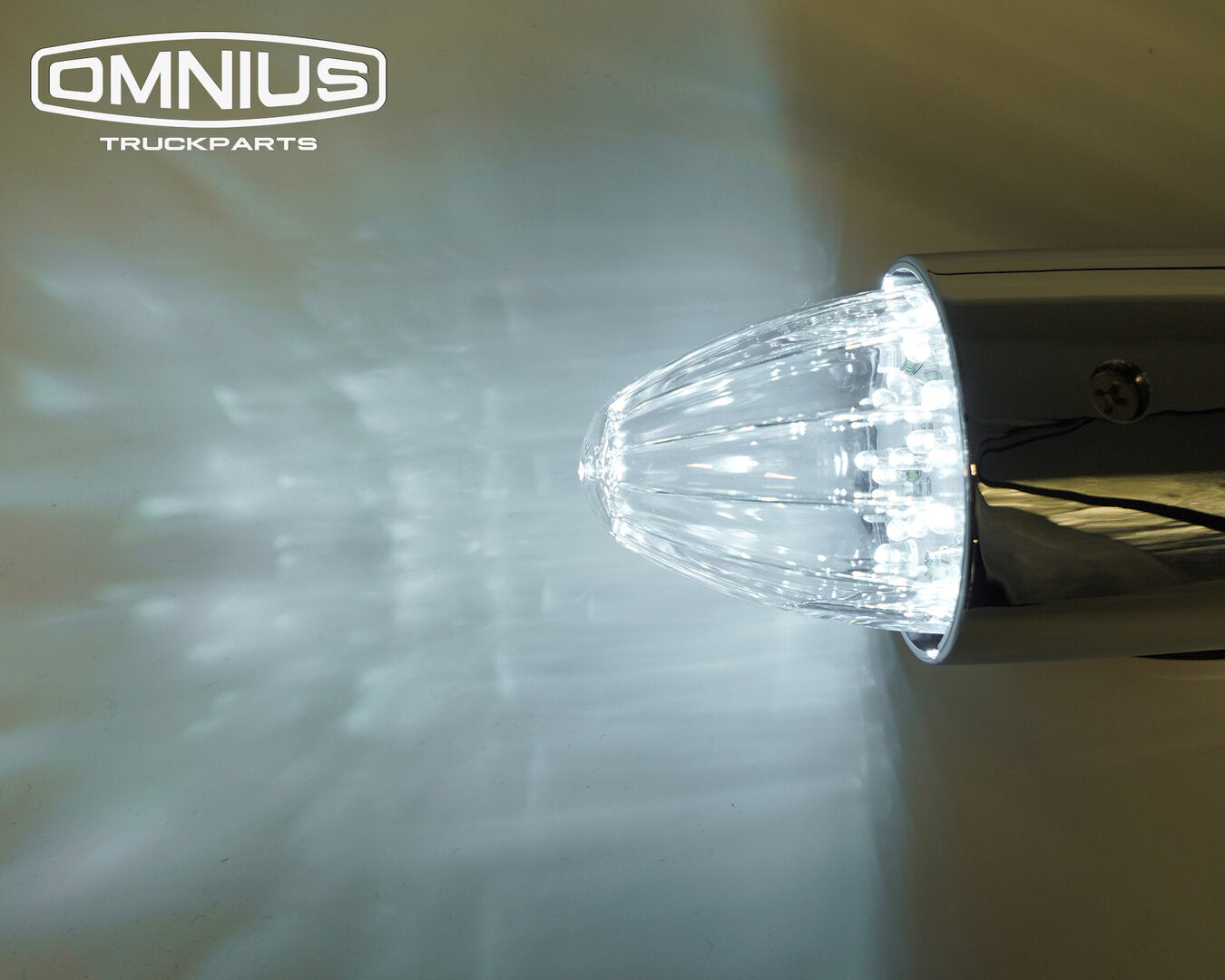 Omnius Torpedo Taklampe, LED 24V - Hvit