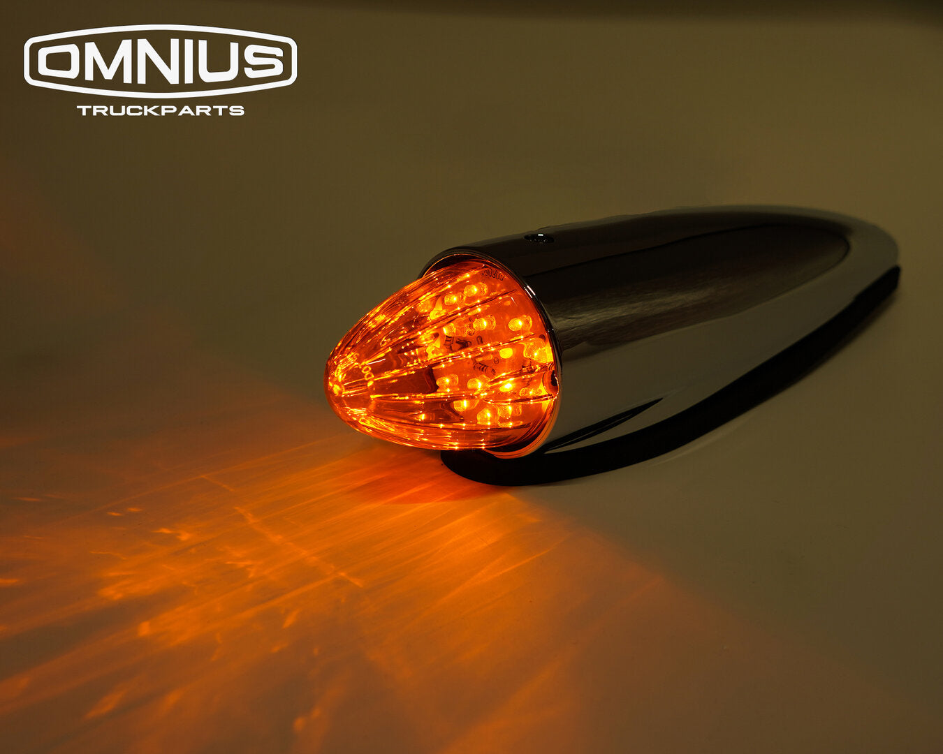 Omnius Torpedo Taklampe, LED 24V - Oransj