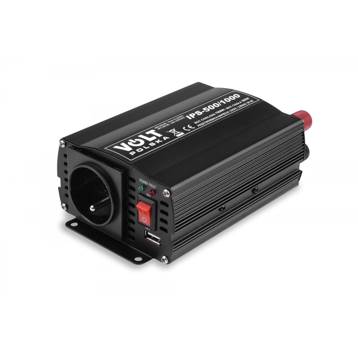 IPS 500/1000W 12/230V, Inverter - Modifisert Sinus