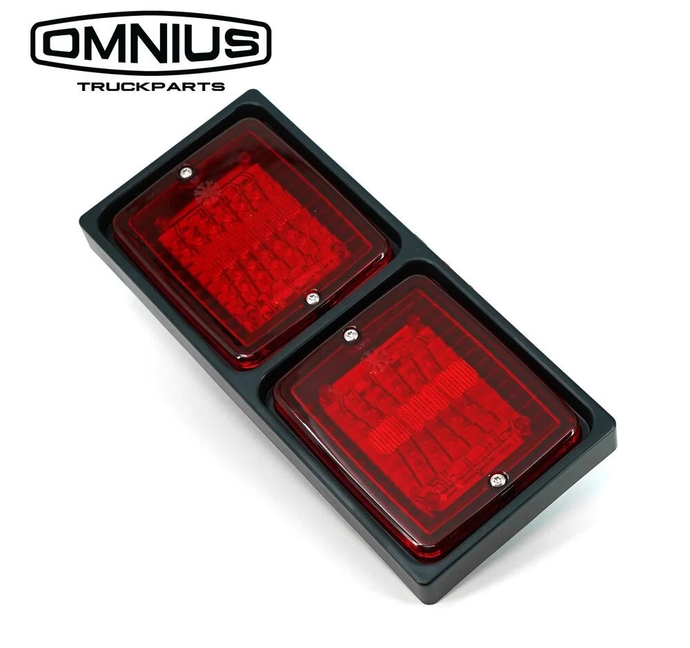 Omnius Slim Dobbel Ramme for LED-Baklykter - Horisontal