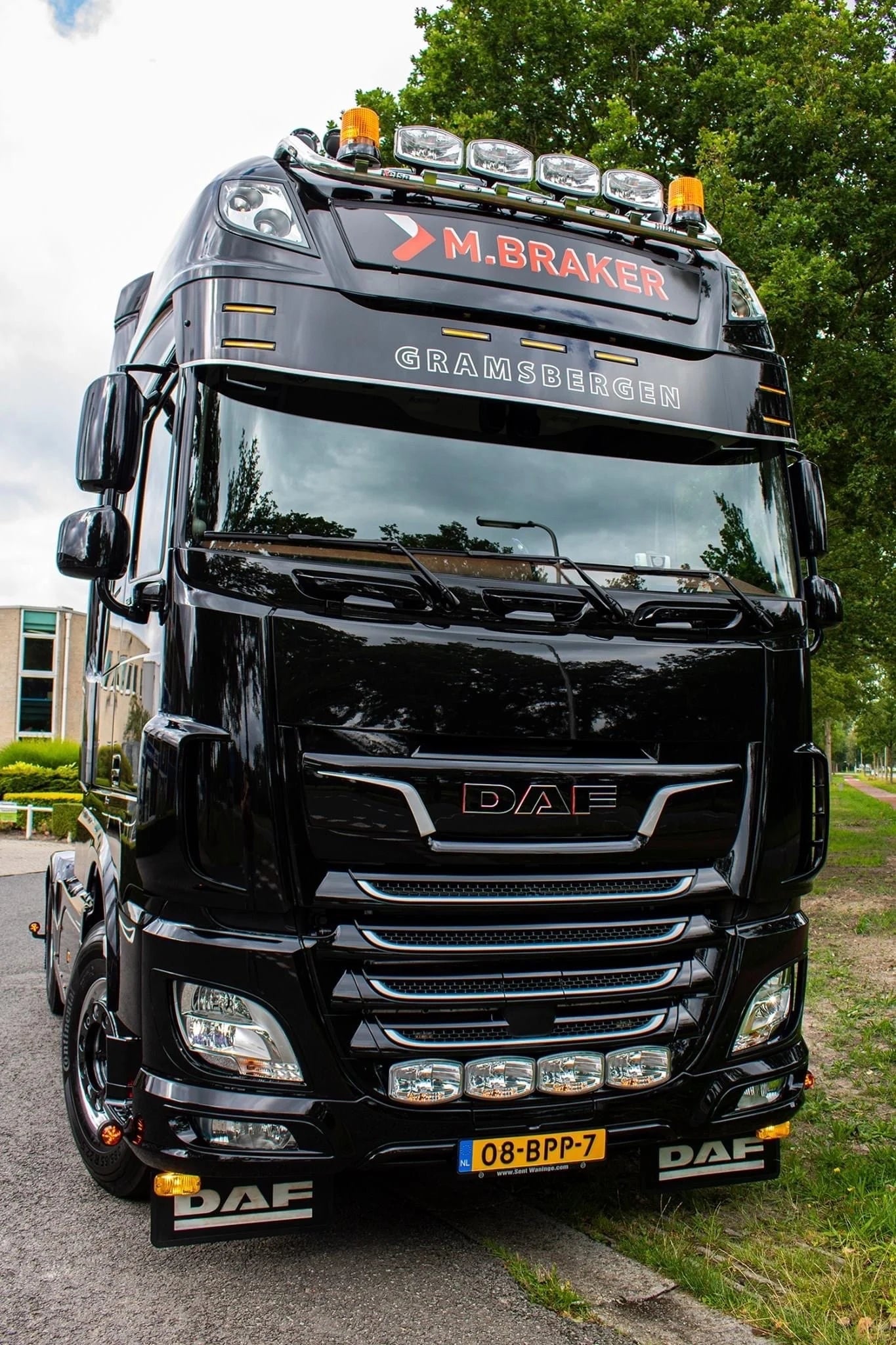 Original Solskjermlampe LED Scania Nextgen - Oransj