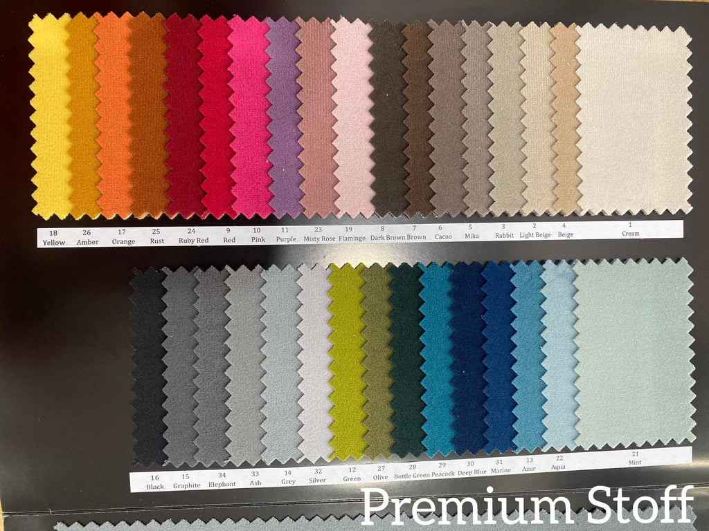 Nye Frontkapper i Stoff/Bussplysj - Klar til Sending!